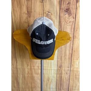 Peloton Trucker Hat Adjustable Navy and Gray